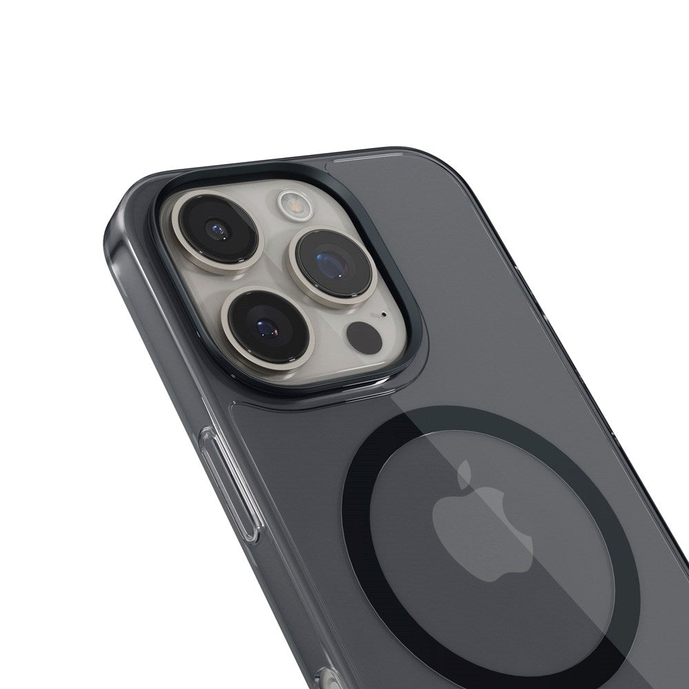 iPhone 16 Pro - Epico SlimGlass Mag+ Cover - MagSafe Kompatibel - Sort