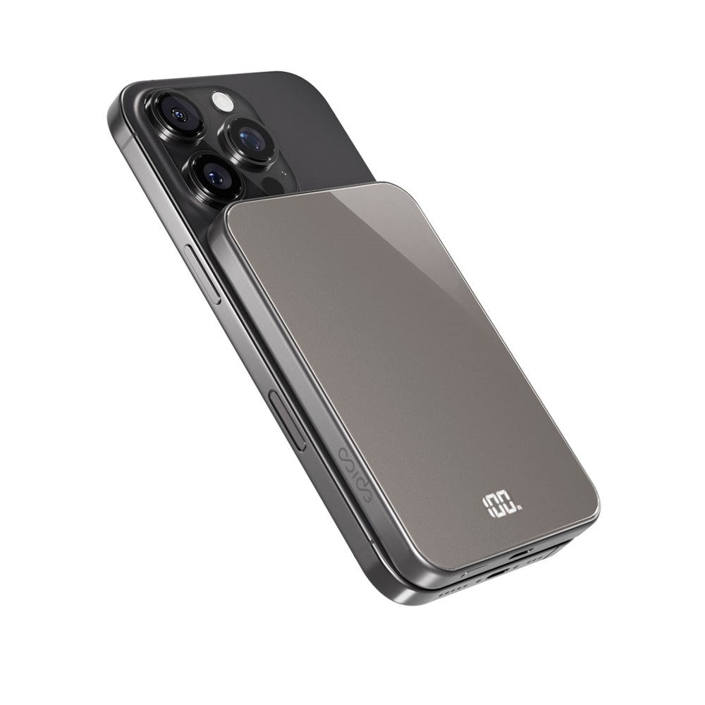 Epico UltraPack 20W Power Bank 5000 mAh - MagSafe / Qi2 Kompatibel - Titanium