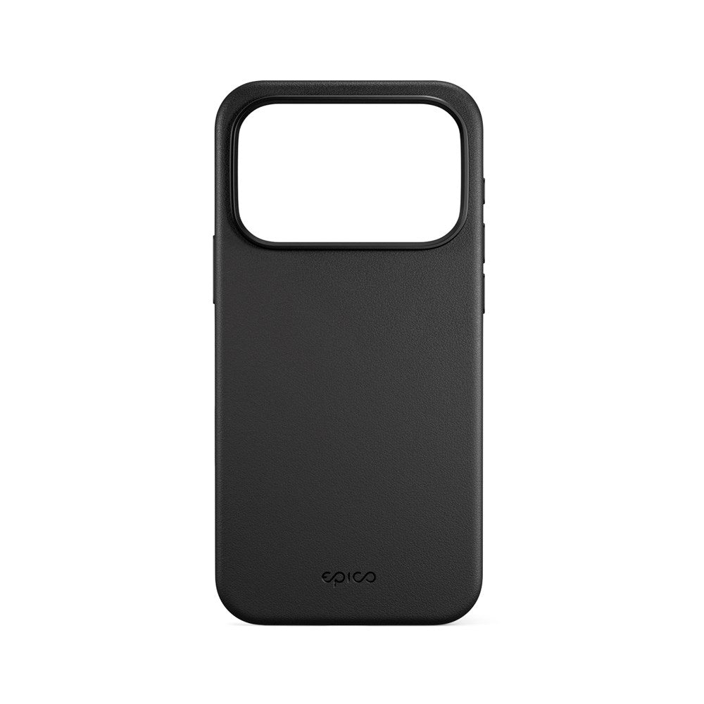 Epico Leather Pro Mag+ Cover - iPhone 17 Pro - MagSafe Kompatibel - Sort