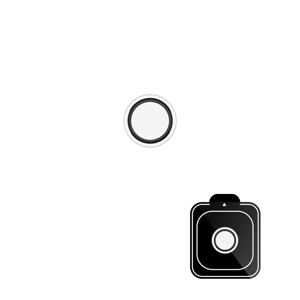 Epico - iPhone Air - Glass Lens Kameralinsebeskyttelsesglas - Gennemsigtig