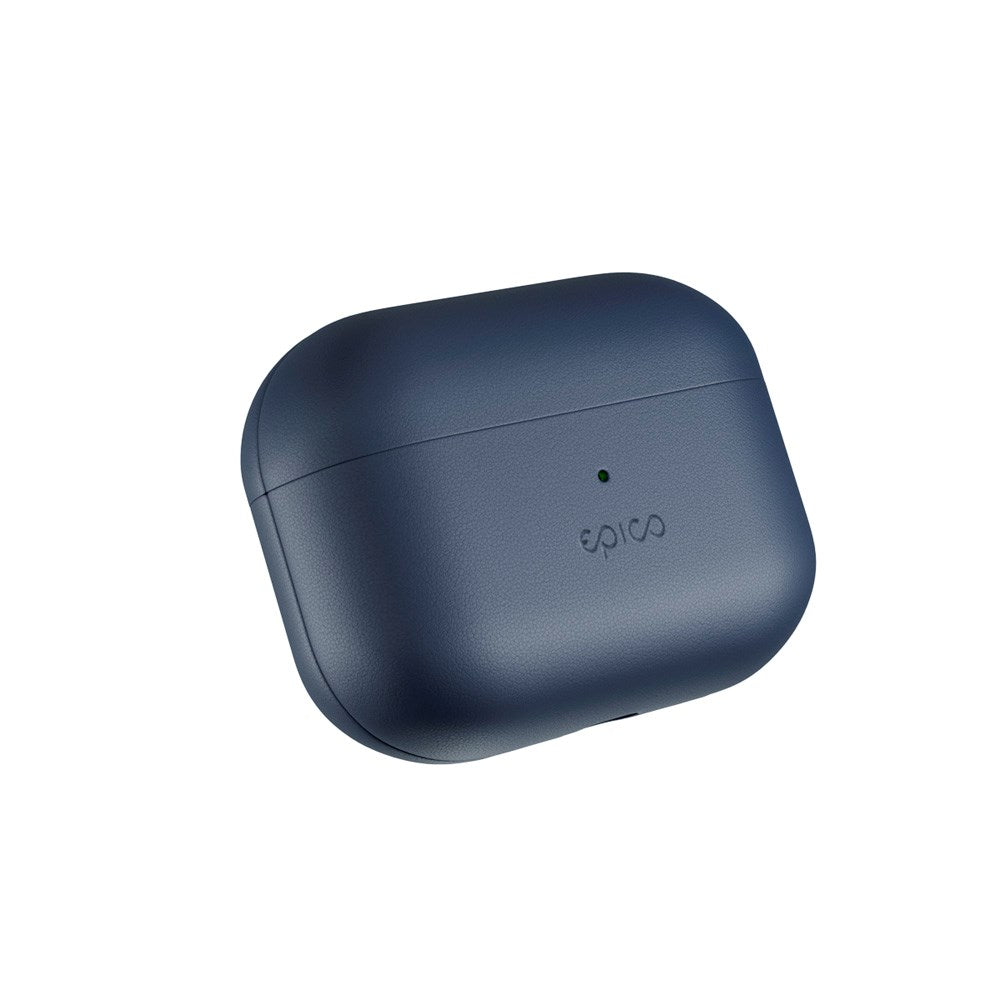 Epico - Apple AirPods Pro (3. gen.) Ægte Læder Cover - Blå