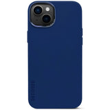 Decoded iPhone 14 AntiMicrobial Silikone Mobil Cover - MagSafe Kompatibel - Navy Peony