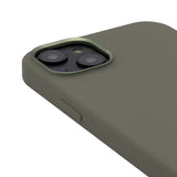 Decoded iPhone 14 AntiMicrobial Silikone Mobil Cover - MagSafe Kompatibel - Olive