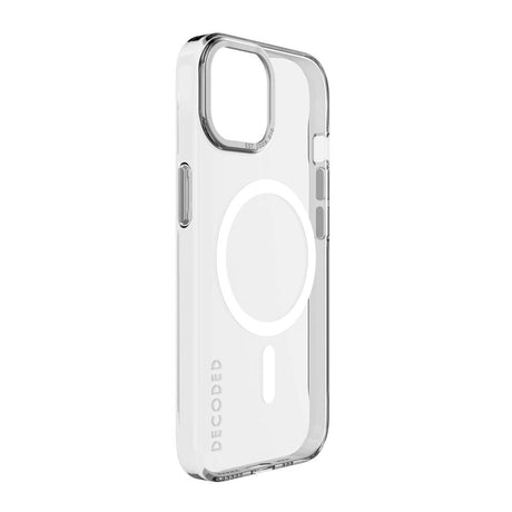 Decoded iPhone 15 Clear Cover - 100% Genbrugsplast - MagSafe Kompatibel - Gennemsigtig