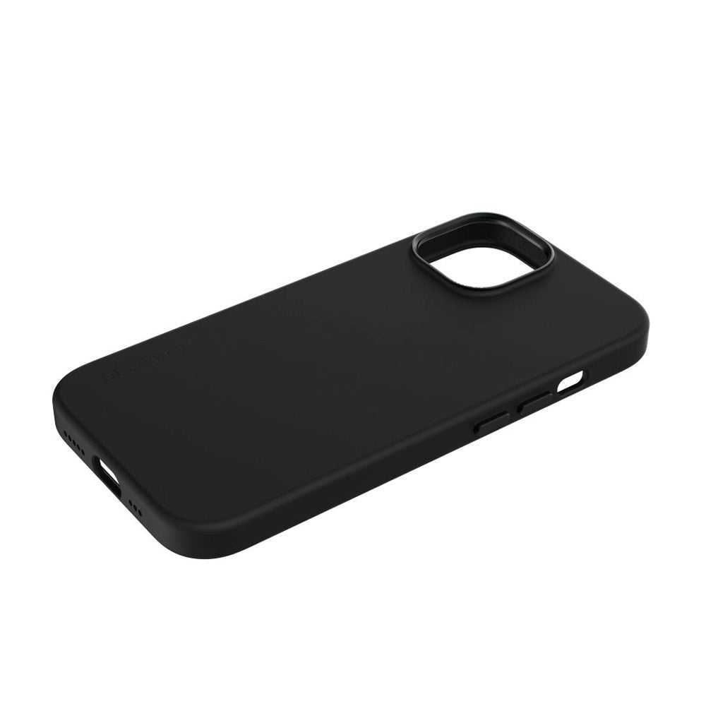 Decoded iPhone 15 AntiMicrobial Silikone Mobil Cover - MagSafe Kompatibel - Graphine