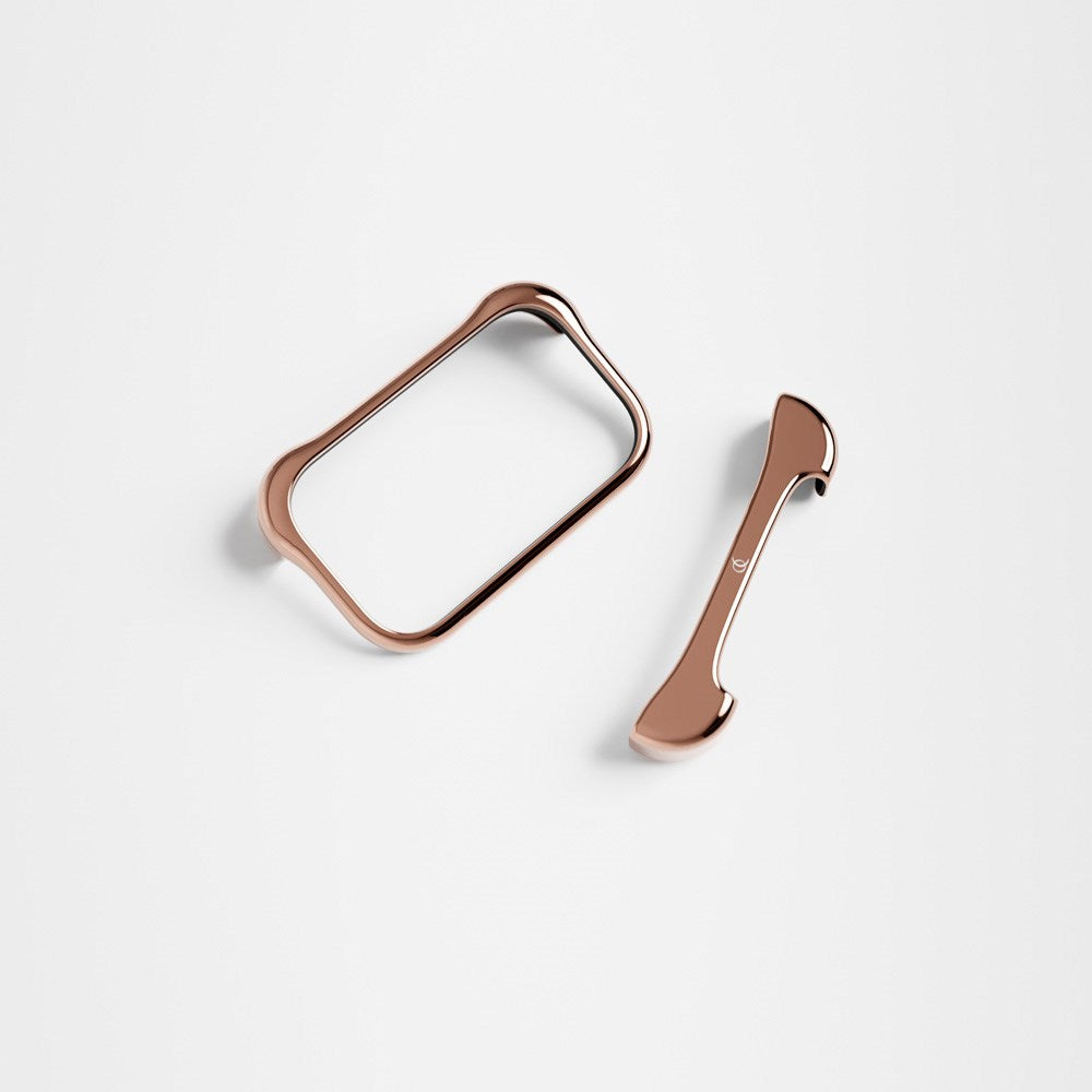 Arc Pulse Aluminum Bumper Cover - iPhone 17 Pro - Rose Bronze