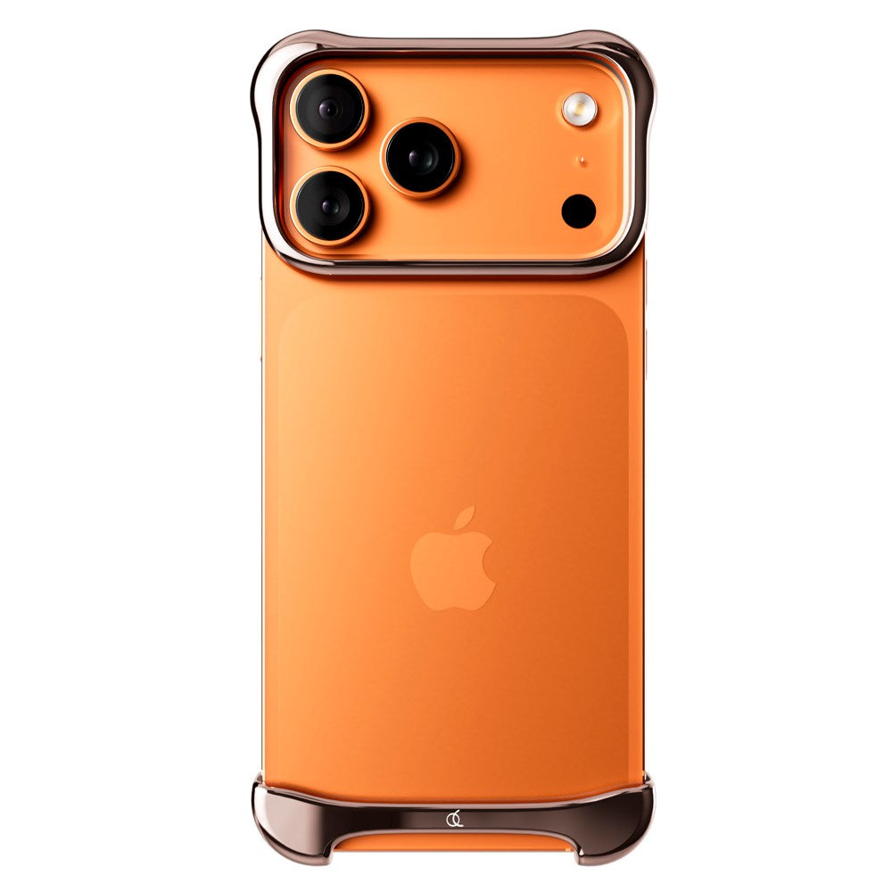 Arc Pulse Aluminum Bumper Cover - iPhone 17 Pro Max - Rose Bronze