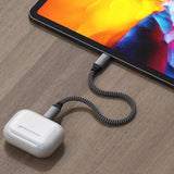 Satechi USB-C til Lightning Kabel (PD) 60W - 25 cm. - Space Grey