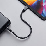 Satechi USB-C  til USB-C Kabel 100W - 25cm - Space Grey