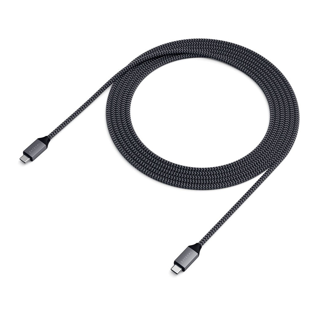 Satechi USB-C til USB-C Kabel 100W - 2m - Space Grey
