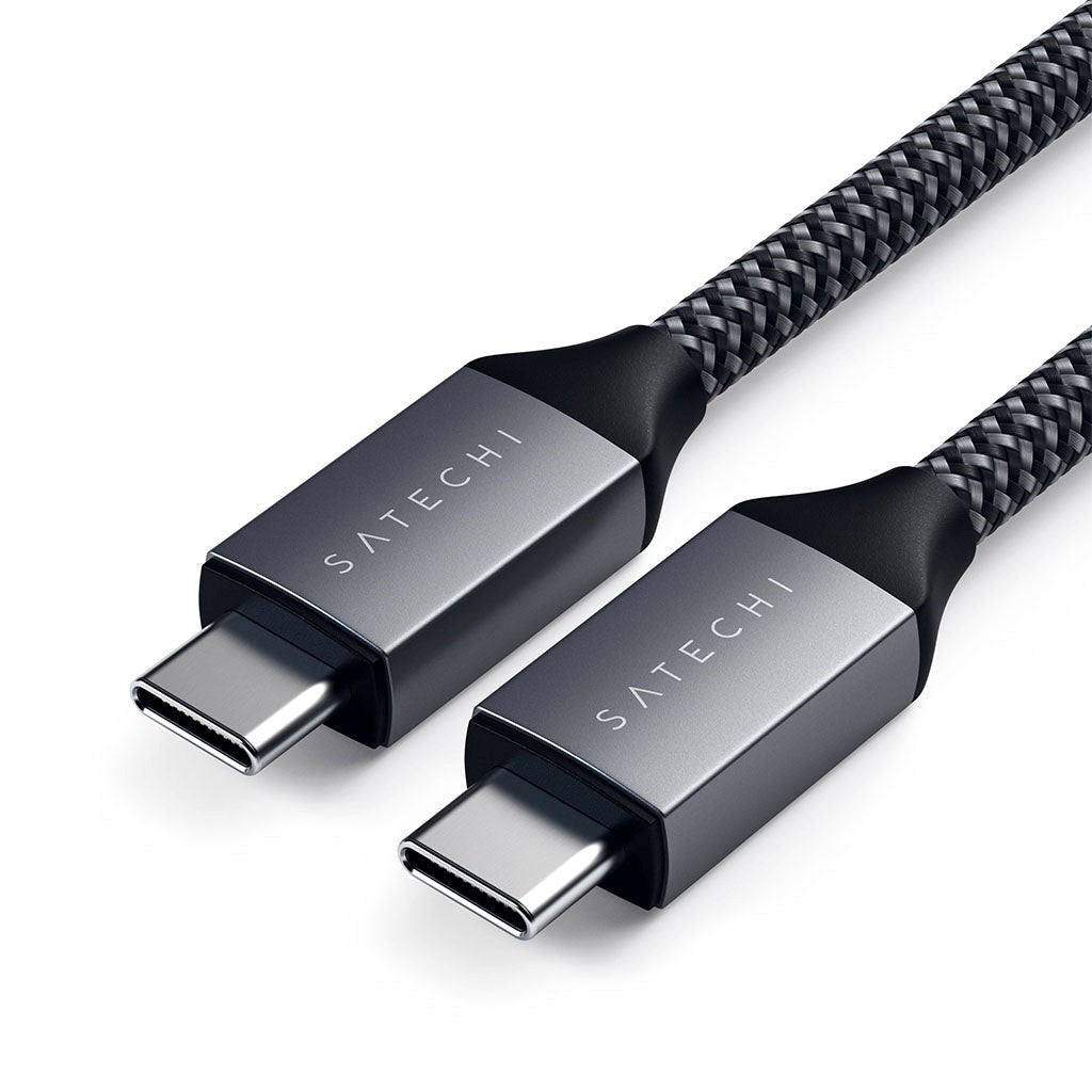 Satechi USB-C  til USB-C Kabel 100W - 2m - Space Grey