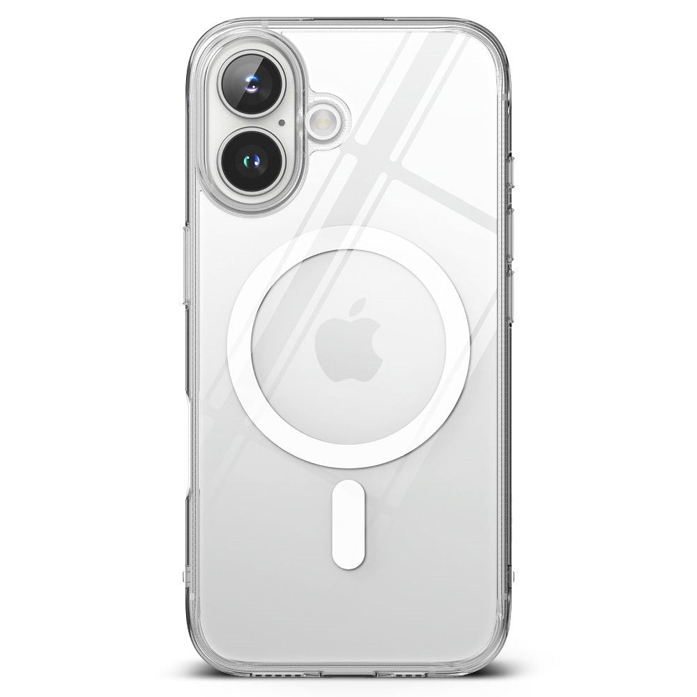 Ringke iPhone 16 Fusion Mobil Cover - MagSafe Kompatibel - Gennemsigtig