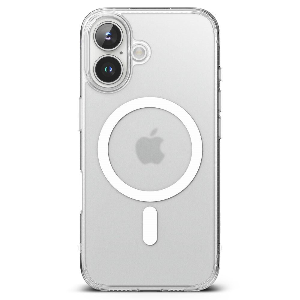 Ringke iPhone 16 Fusion Mobil Cover - MagSafe Kompatibel - Mat Gennemsigtig
