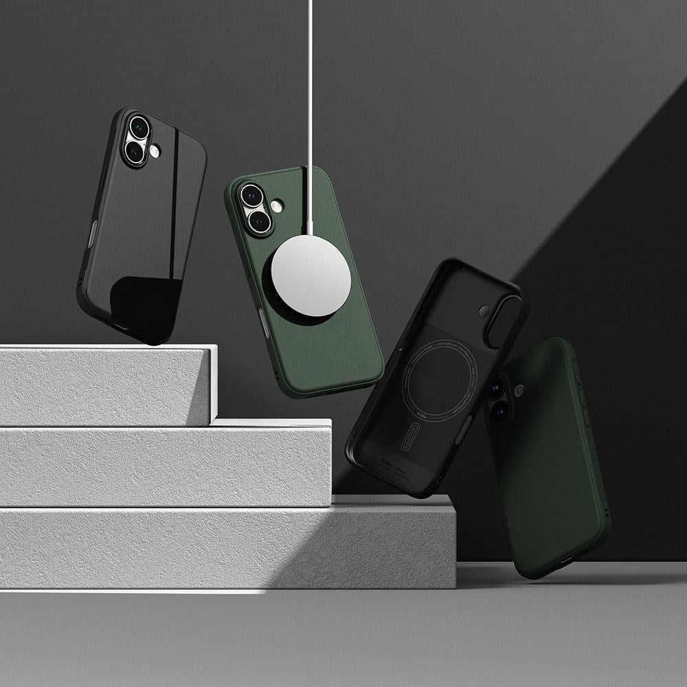 Ringke iPhone 16 Onyx Cover - MagSafe Kompatibel - Sort