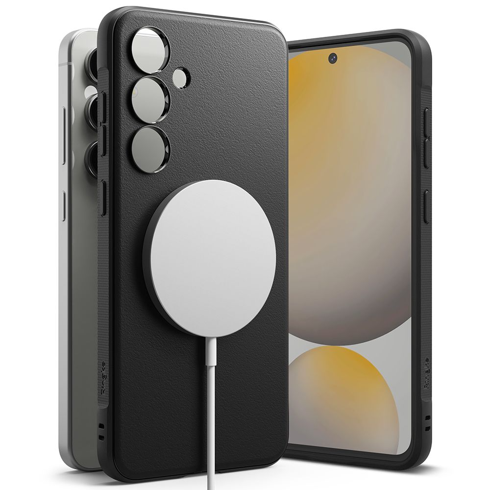 Samsung Galaxy S24 FE - Ringke Onyx - Plastik Cover - MagSafe Kompatibel - Sort