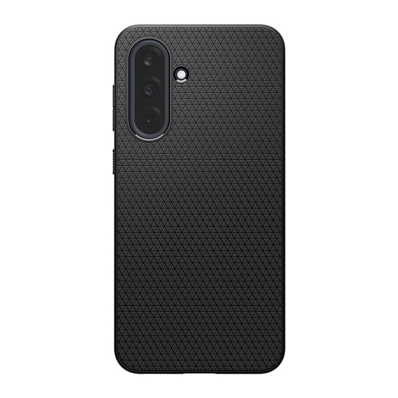 Samsung Galaxy A36 (5G) - Spigen Liquid Air - Fleksibelt Plastik Cover - Mat Sort