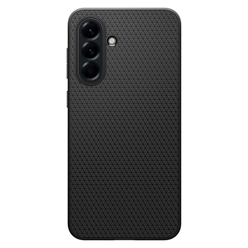 Samsung Galaxy A56 (5G) - Spigen Liquid Air - Fleksibelt Plastik Cover - Mat Sort
