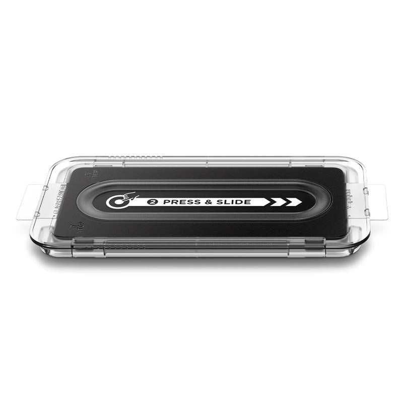 Samsung Galaxy S25 Edge - Spigen EZ Fit Glas tR Skærmbeskyttelse - Case Friendly - Gennemsigtig
