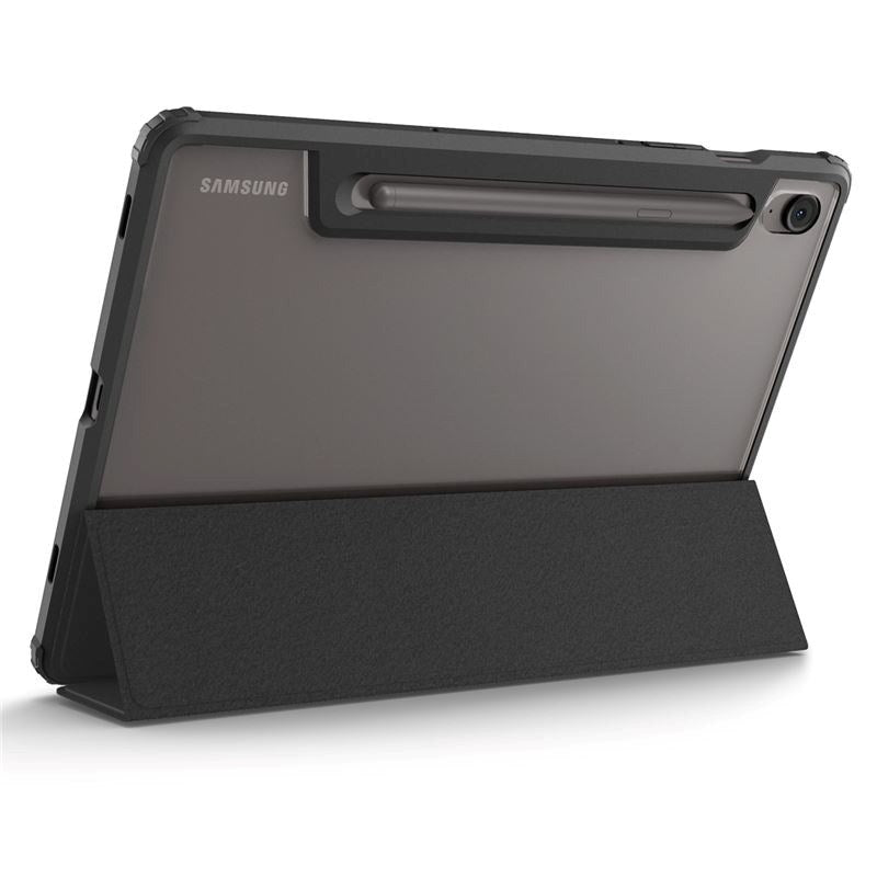 Samsung Galaxy Tab S10 FE Spigen Hybrid Pro Flip Cover - Sort - (DEMO)