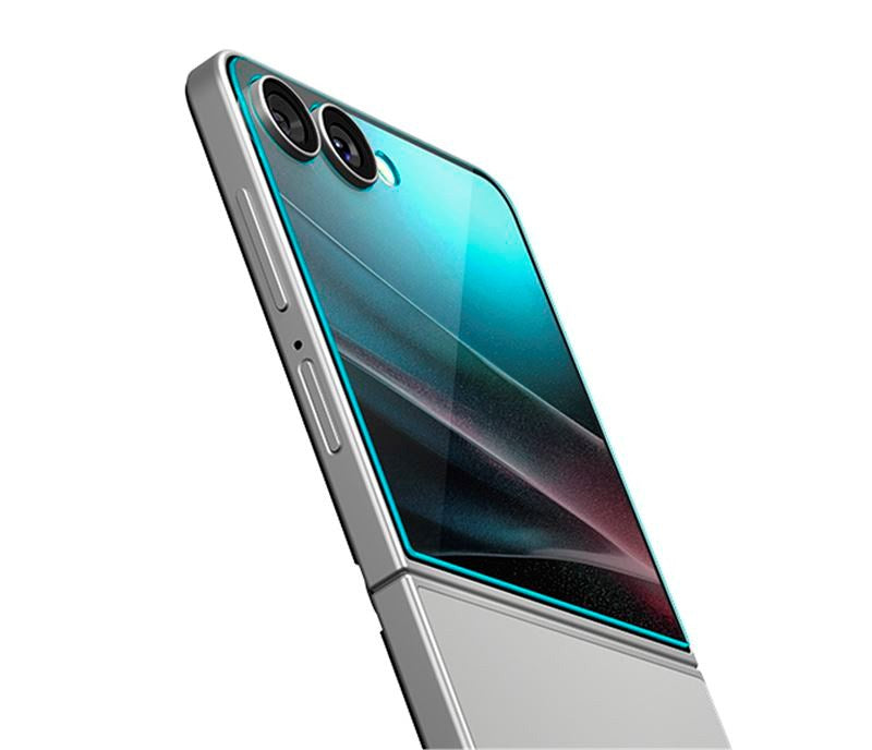 Samsung Galaxy Z Flip7 - Spigen Glass tR EZ Fit HD - 2 stk - Gennemsigtig