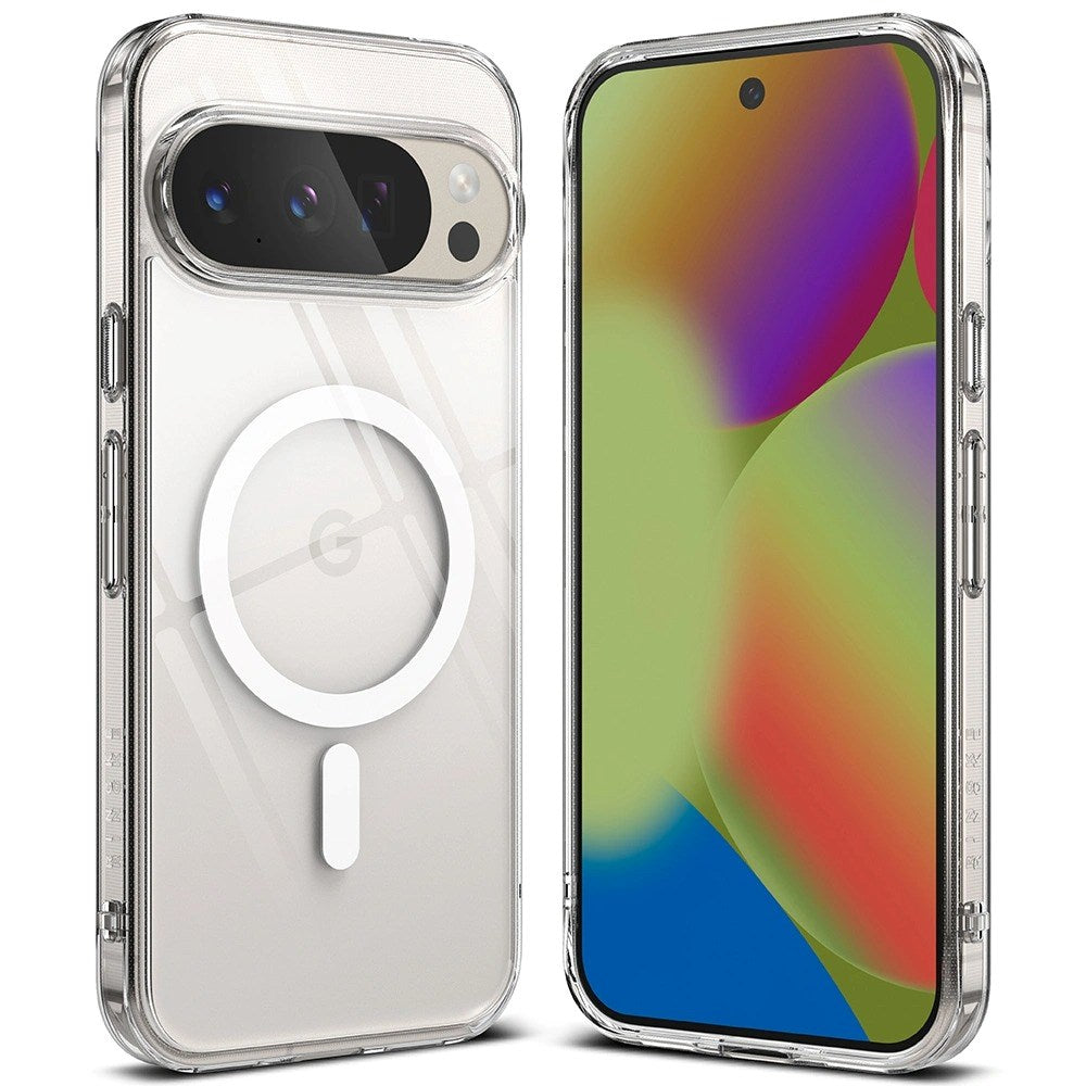 Google Pixel 10 Pro XL Fusion Mobil Cover - MagSafe Kompatibel - Gennemsigtig