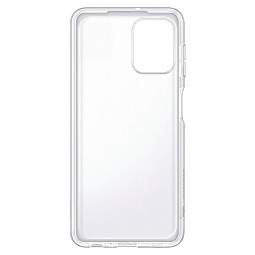 Original Samsung Galaxy A22 (4G) Soft Clear Bagside Case (EF-QA225TT) - Gennemsigtig