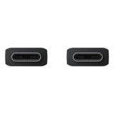 Original Samsung 3A USB-C til USB-C Kabel (EP-DX310JBEGEU) - 1.8m - Sort- (DEMO)