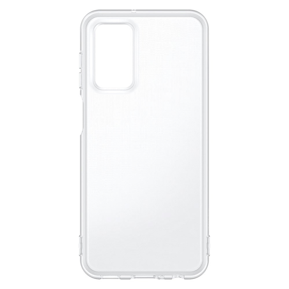 Original Samsung Galaxy A23 / A23 (5G) Soft Clear TPU Bagside Case EF-QA235TTEGWW - Gennemsigtig