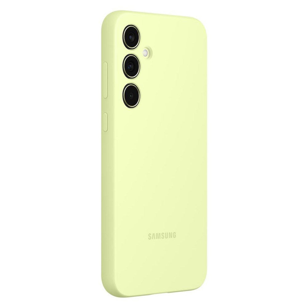 Original Samsung Galaxy A35 (5G) Silikone Mobil Cover - Lime (EF-PA356TMEGWW)