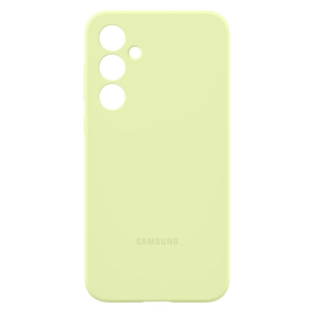 Original Samsung Galaxy A35 (5G) Silikone Mobil Cover - Lime (EF-PA356TMEGWW)