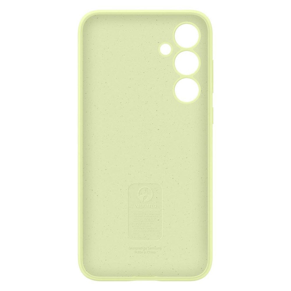 Original Samsung Galaxy A35 (5G) Silikone Mobil Cover - Lime (EF-PA356TMEGWW)