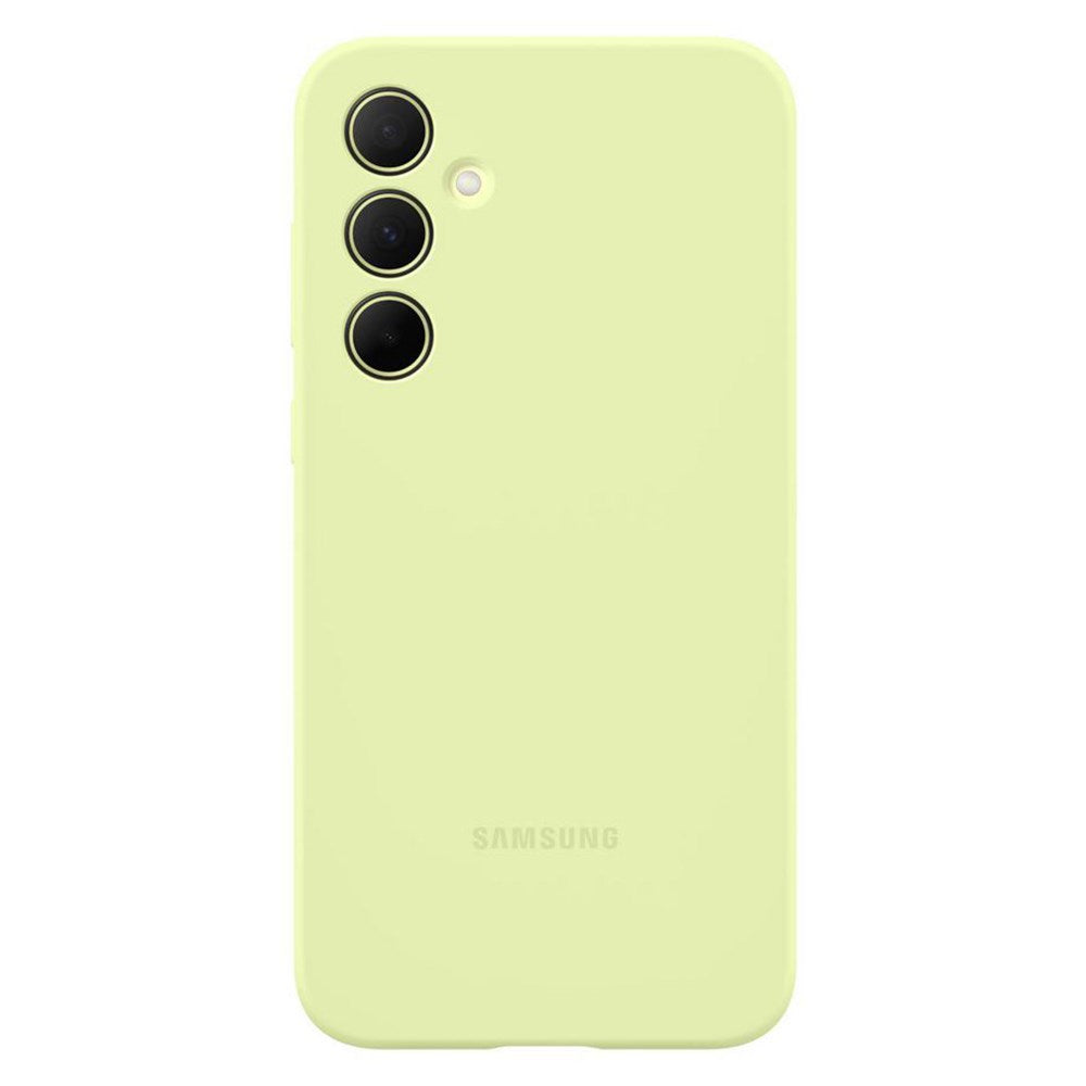 Original Samsung Galaxy A35 (5G) Silikone Mobil Cover - Lime (EF-PA356TMEGWW)