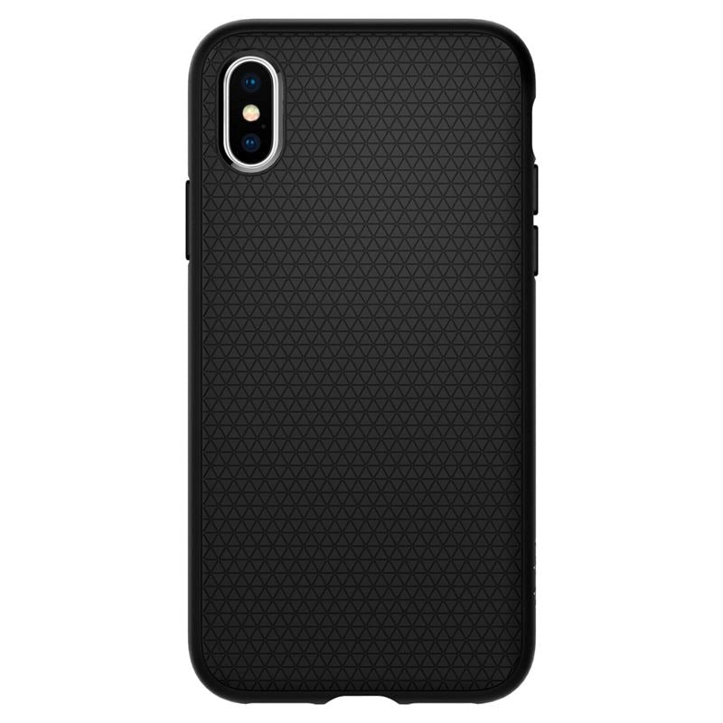 iPhone X / XS Spigen Liquid Air Mobil Cover - Sort