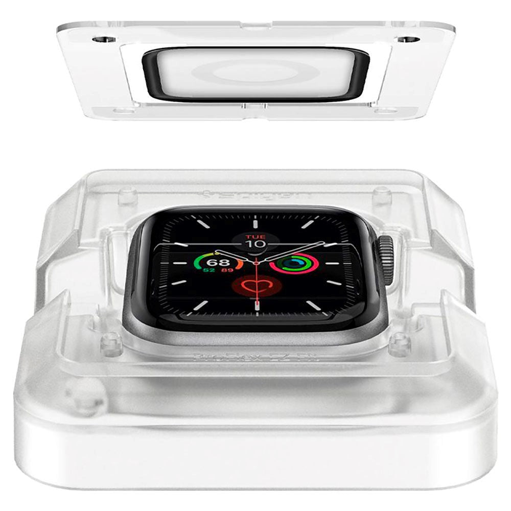 Spigen ProFlex EZ Fit Apple Watch SE / 6 / 5 / 4 (44mm) 2-Pack Beskyttelsesglas - Gennemsigtig