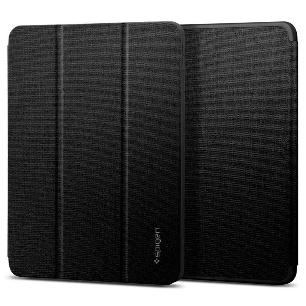 Spigen iPad Air 10.9-11" (2025-2020) Urban Fit Stof Flip Cover m. Pen Holder - Sort