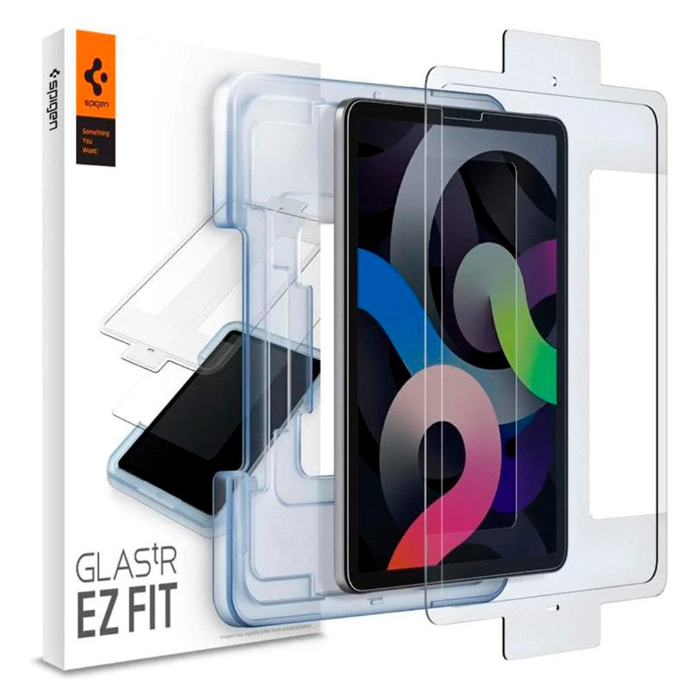 Spigen iPad Air (2022 / 2020) / Pro 11" (2022 / 2021 / 2020 / 2018) EZ Fit Glas.tR Skærmbeskyttelse - Case Friendly - Gennemsigtig