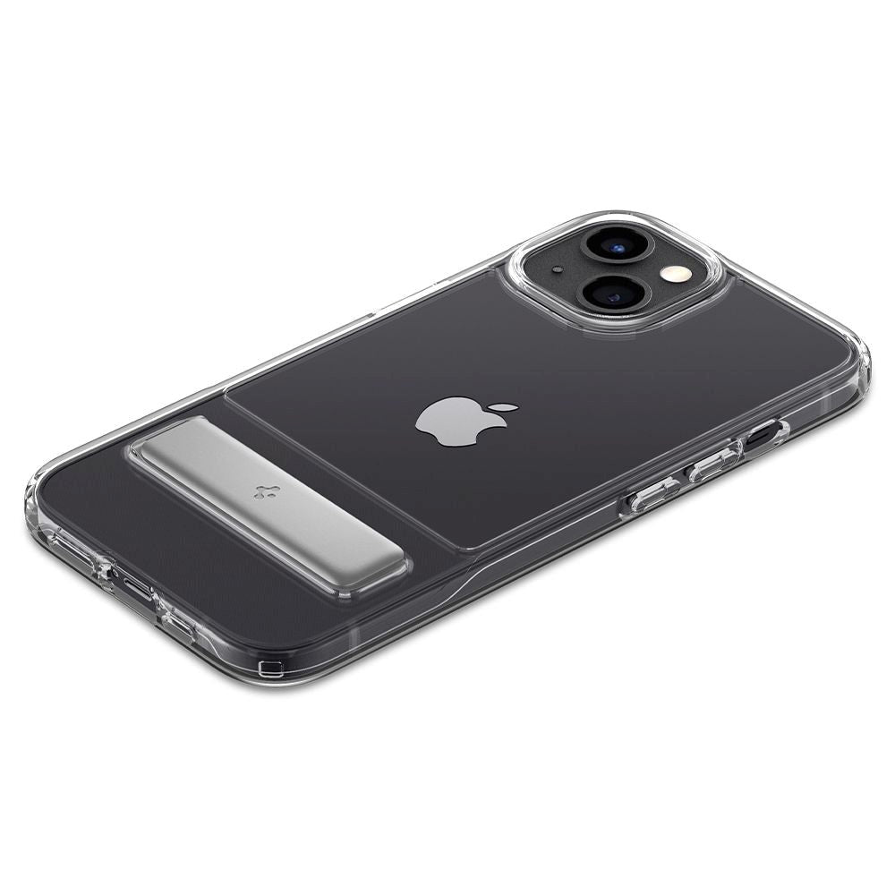 Spigen Slim Armor Essential S iPhone 13 Mini Bagside Case m. Kickstand - Gennemsigtig