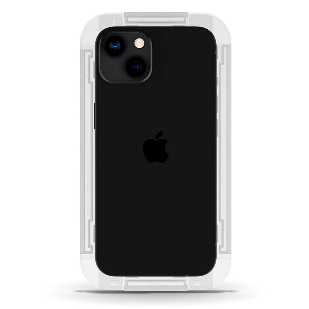 Spigen iPhone 13 Mini EZ Fit Glas.tR Skærmbeskyttelse 2. Stk - Case Friendly - Gennemsigtig