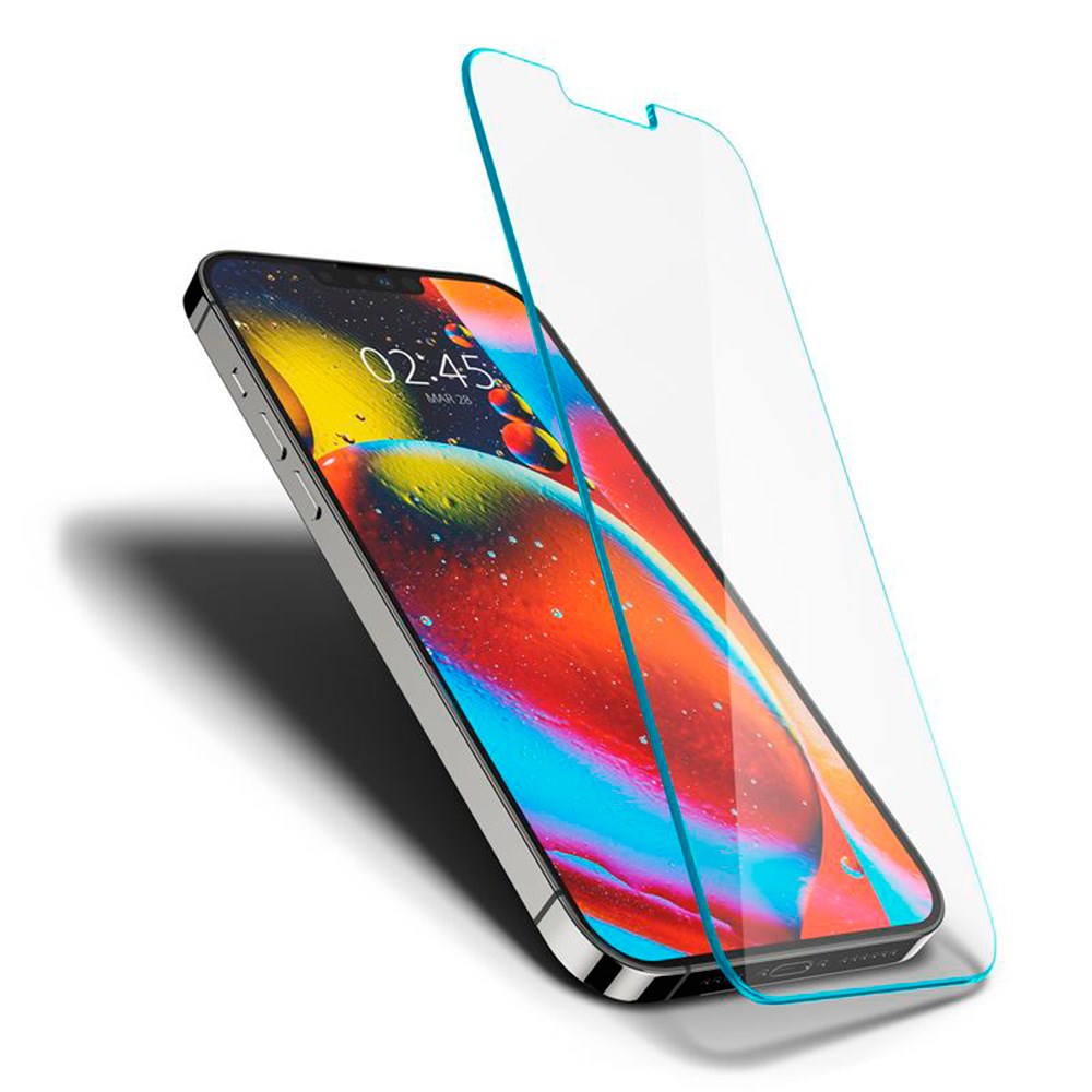 Spigen iPhone 13 Mini Glas.tr Slim Skærmbeskyttelse - Gennemsigtig