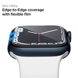 Spigen Apple Watch (45 / 44 mm) NeoFlex Plastik Beskyttelsesfilm - 3-Pack - Gennemsigtig