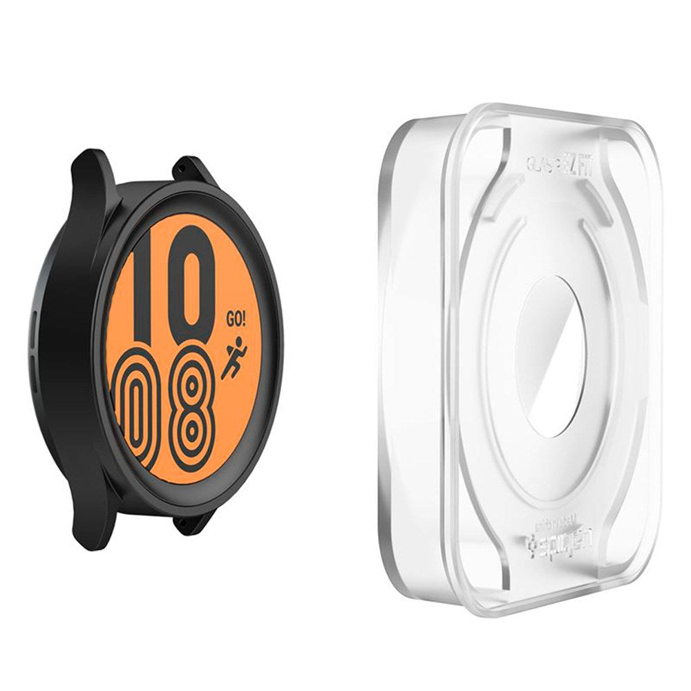 Samsung Galaxy Watch 5 Pro (45mm) Spigen EZ Fit GLAS.tR Glasbeskyttelse - 2-Pak - Gennemsigtig