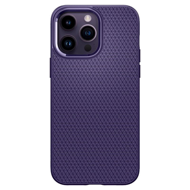 iPhone 14 Pro Spigen Liquid Air Mobil Cover - Lilla