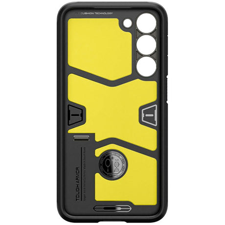 Spigen Samsung Galaxy S23 Tough Armor Case m. Kickstand - Sort