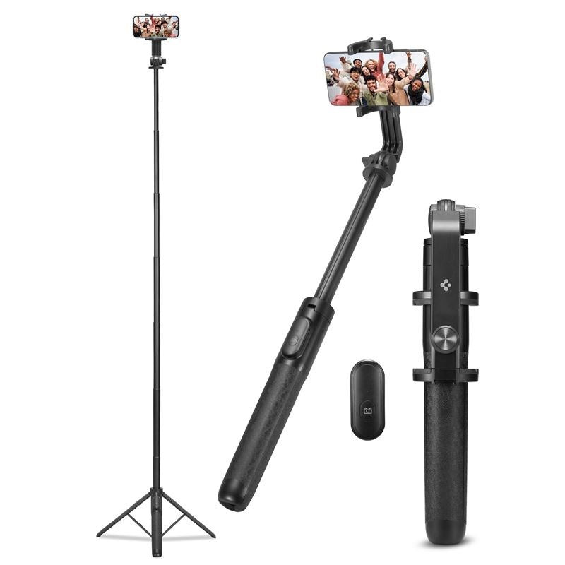 Spigen - Universal Tripod Selfie Stick - Sort