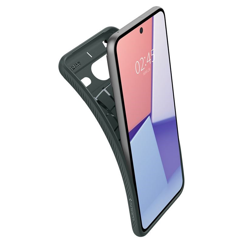 Google Pixel 8 Spigen Liquid Air Mobil Cover - Grøn