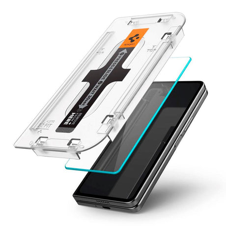 Spigen EZ Fit Glas.tR Skærmbeskyttelse til Samsung Galaxy Z Fold5 - 2 stk. - Case Friendly - Gennemsigtig