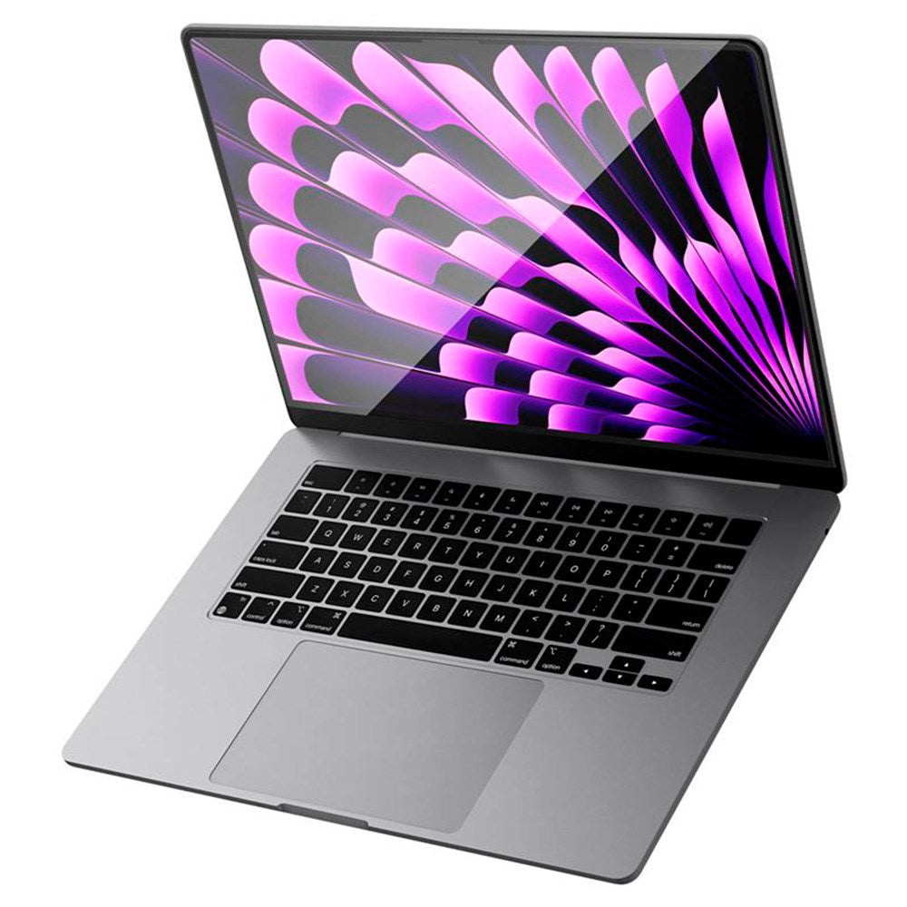 Spigen MacBook Air 15" M2/M3/M4 (2023-2025) Glas.tr Slim Skærmbeskyttelse - Gennemsigtig