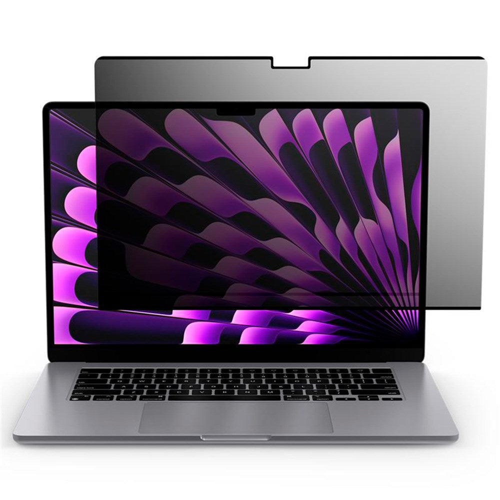 MacBook Air 15" M2/M3/M4 (2023-2025) Spigen SafeView Privacy Filter - Gennemsigtig