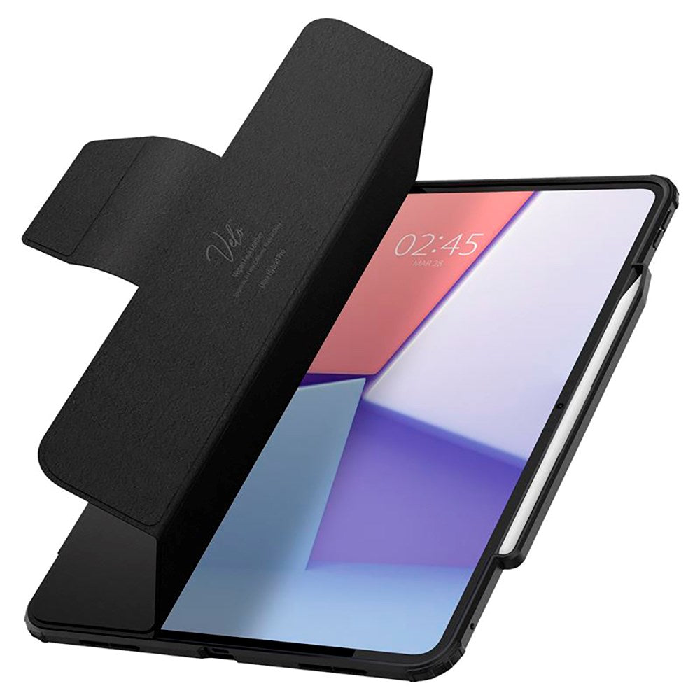 iPad Pro 11" (2025 / 2024) Spigen Ultra Hybrid Pro Flip Cover - Sort
