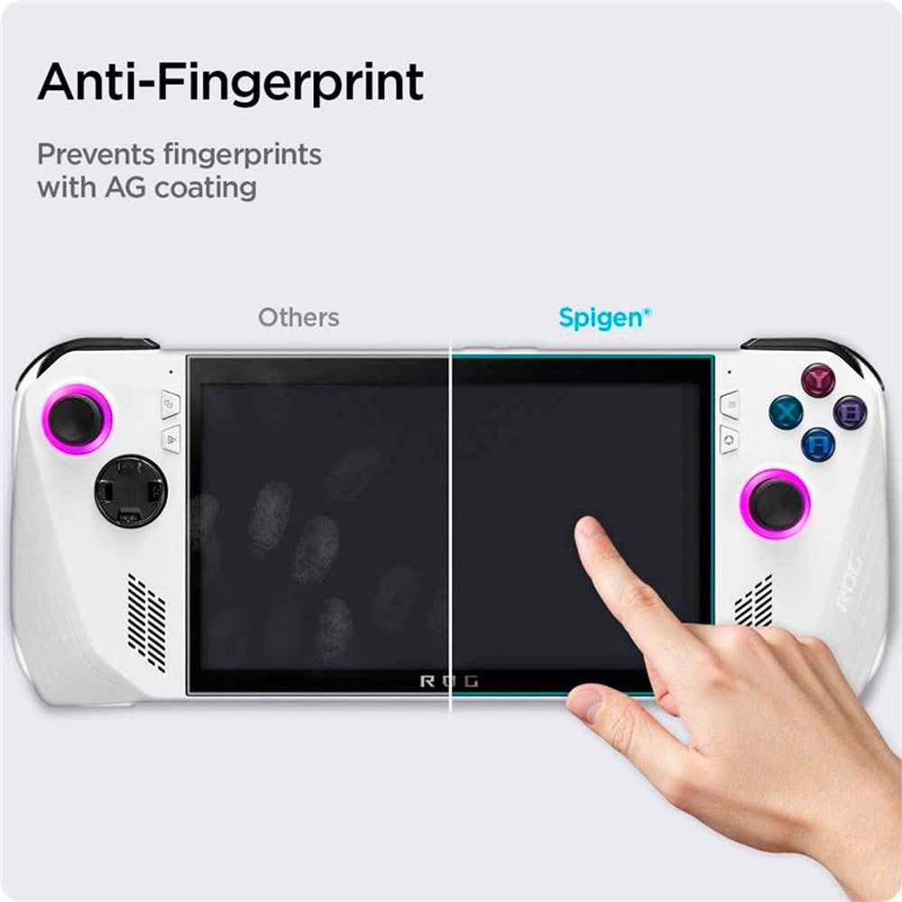 Spigen Asus Rog Ally Glas.tr Slim Skærmbeskyttelse - Gennemsigtig